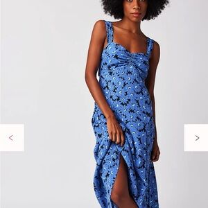 Free People Rosalee Midi dress